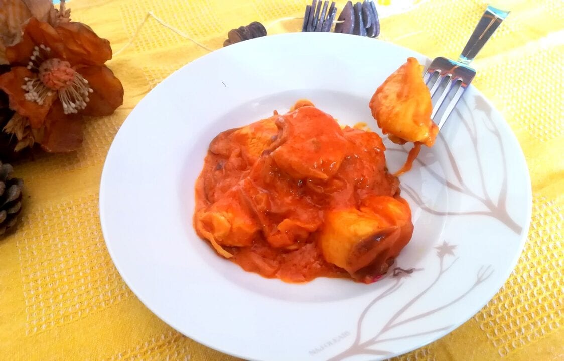 Bocconcini di pollo al burro di arachidi 5