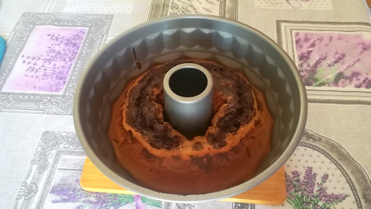 Ciambella fit cacao e burro di arachidi, con e senza Bimby 3