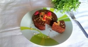 Pancakes proteici fit avena e cioccolato, con e senza Bimby Pancakes proteici avena e cioccolato