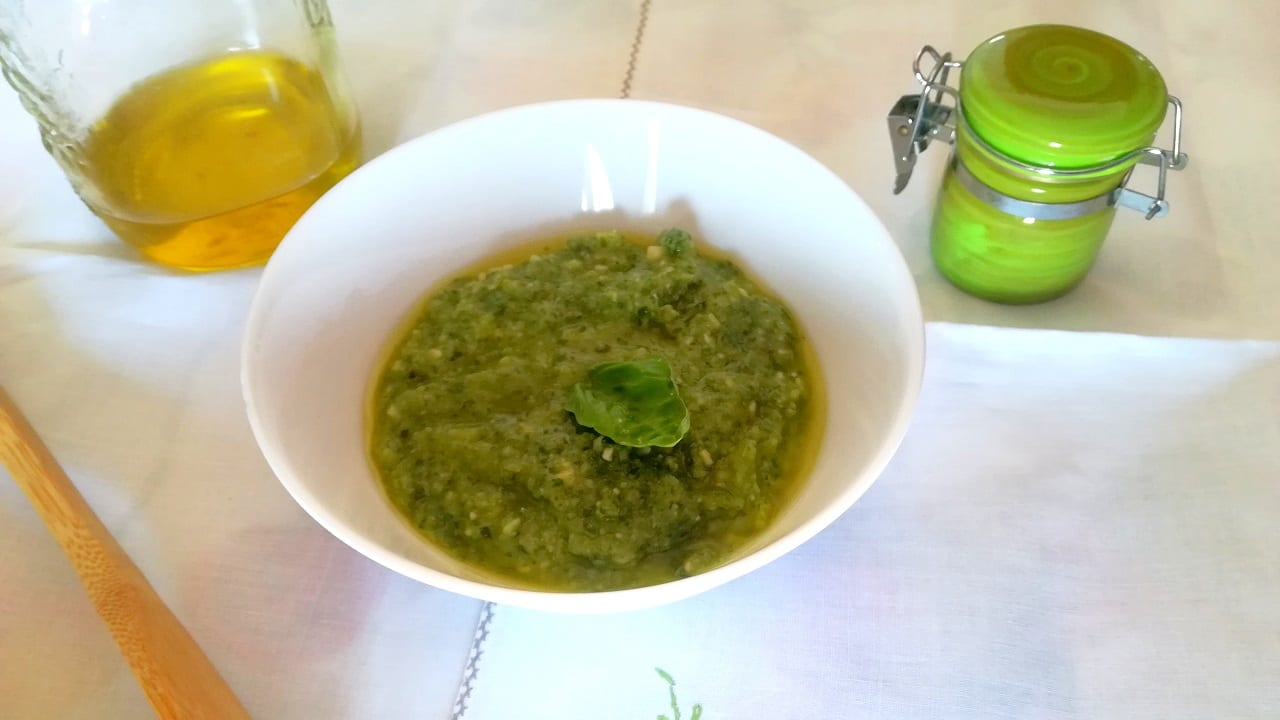 Pesto di basilico 4