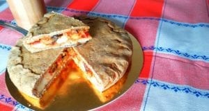 Focaccia istantanea alla parmigiana, integrale (o non) Focaccia istantanea alla parmigiana