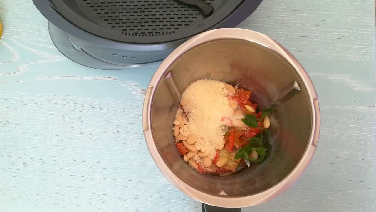 Pesto di peperoni Bimby 1