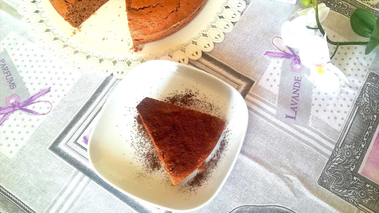 Torta cioccolato e burro di arachidi Bimby 4