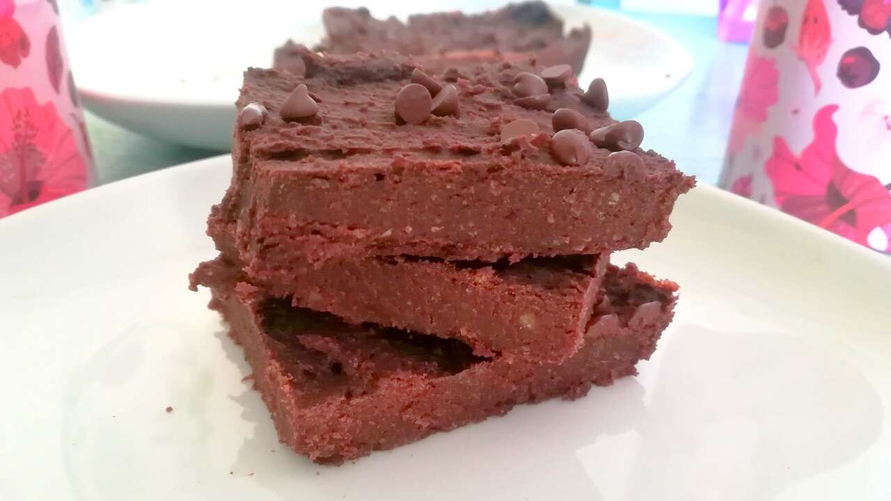 Brownies fit proteici vegan 5