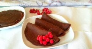 Crepes al cacao Bimby e tradizionali, ricetta base Crepes al cacao Bimby