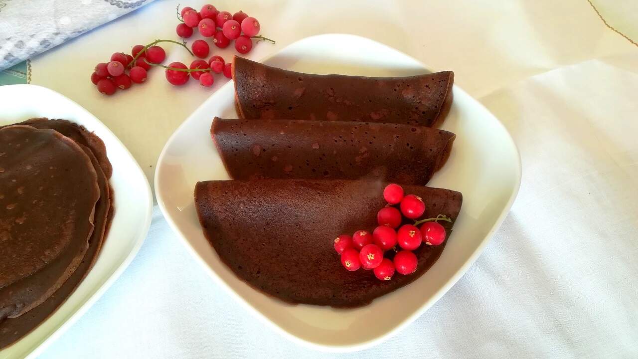 Crepes al cacao 3