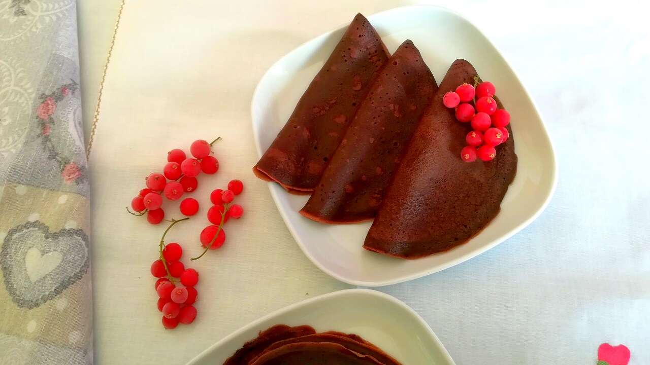 Crepes al cacao Bimby 5