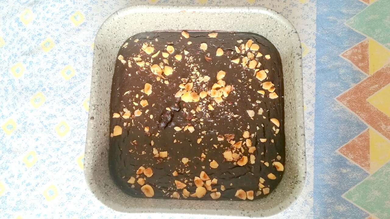 Brownies avocado e banana 2