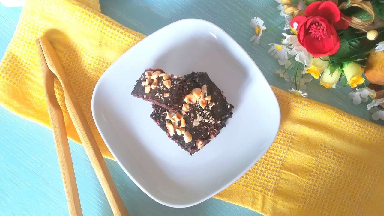 Brownies avocado e banana 3