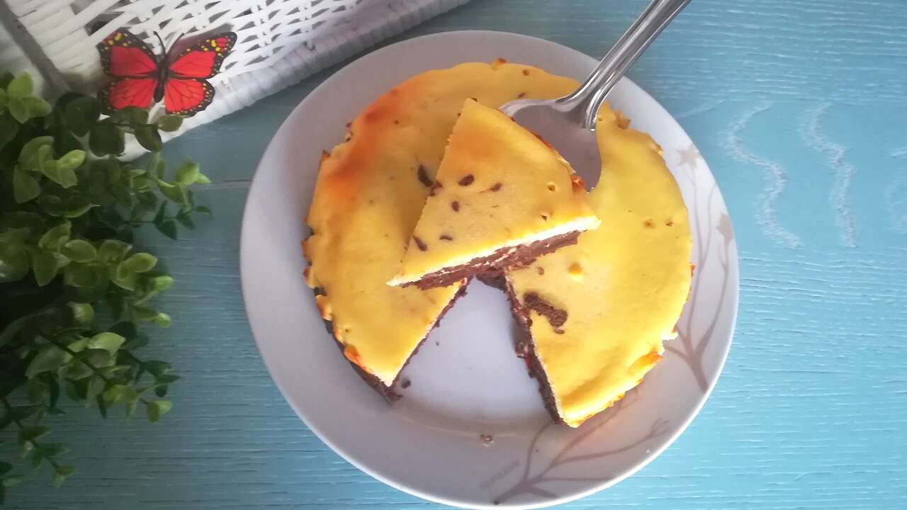 Torta cremosa philadelphia e cacao 4