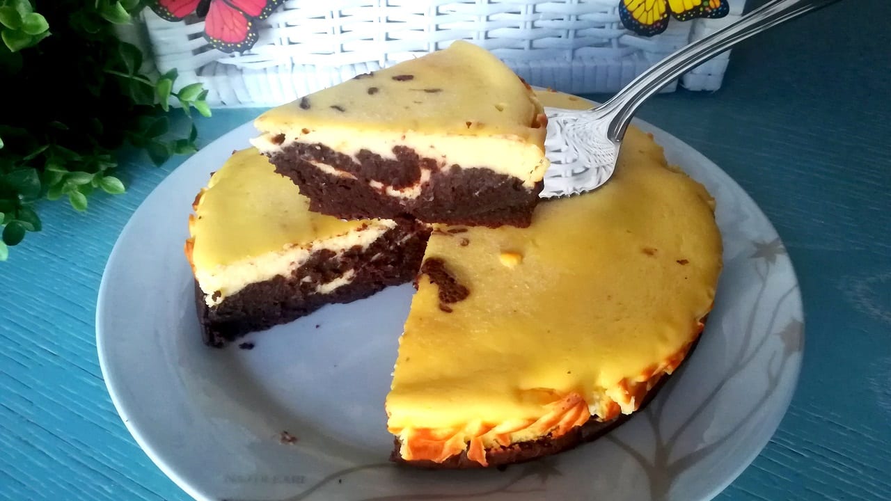 Torta cremosa philadelphia e cacao 5