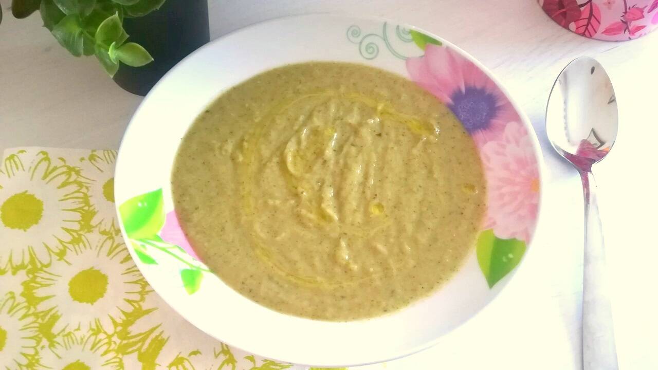 Vellutata di Broccoli e patate Bimby 3