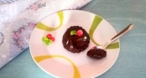 Budino al cioccolato Bimby veloce, senza uova e burro Budino al cioccolato Bimby