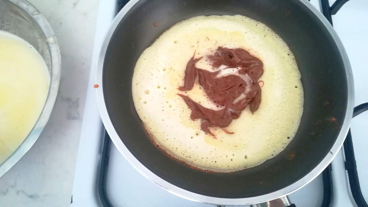 Pancakes alla nutella senza glutine 2