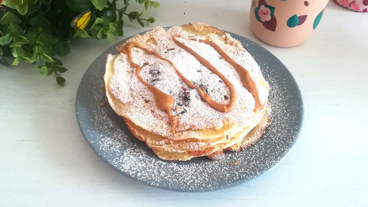 Pancakes alla nutella senza glutine 4