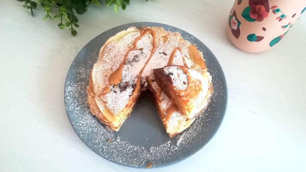 Pancakes alla nutella senza glutine