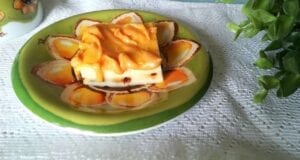 Torta ricotta e caramello salato, cremosa: anche con Bimby Torta ricotta e caramello salato, cremosa