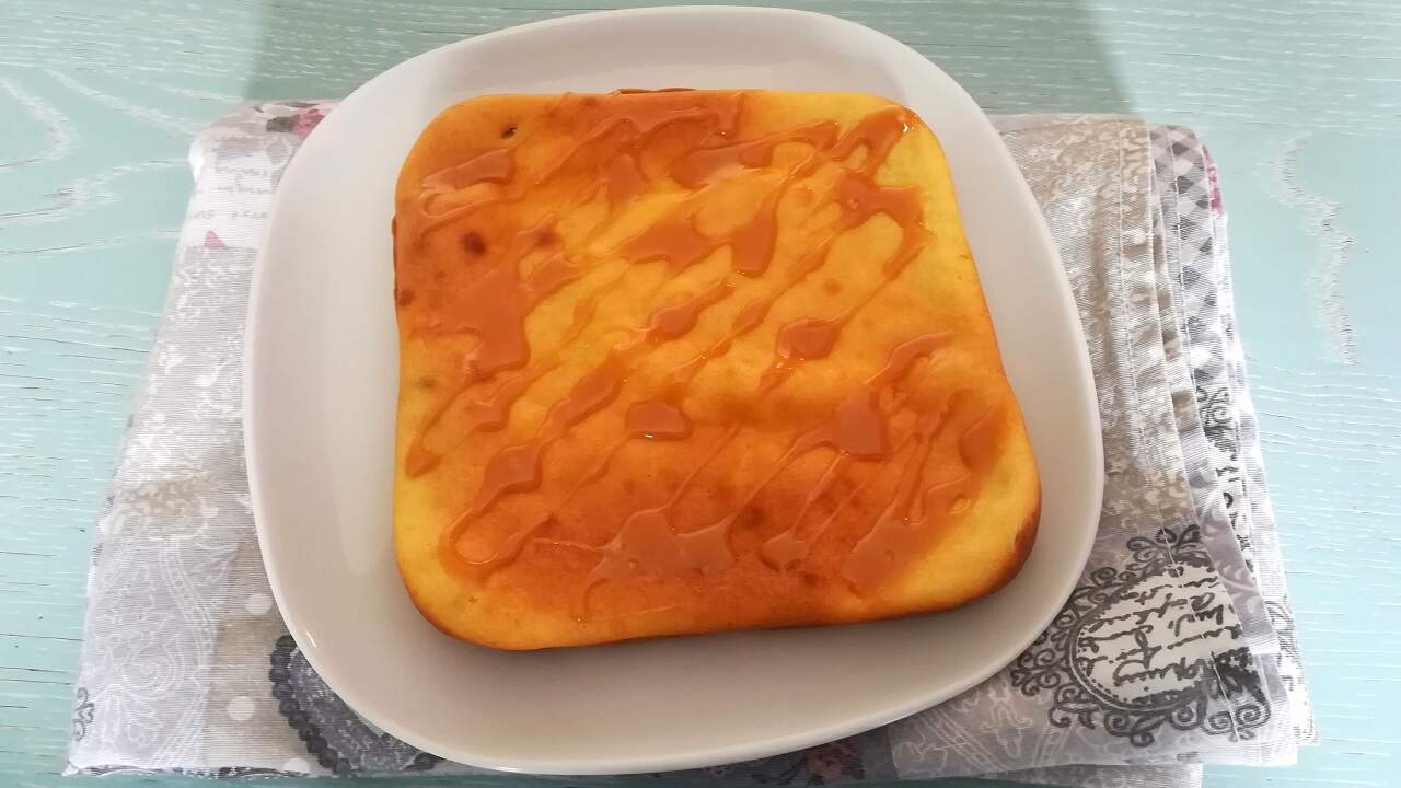 Torta ricotta e caramello salato, cremosa 4