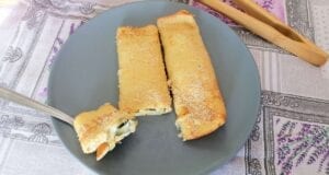 Crepes salate zucchine e philadelphia Crepes salate zucchine e philadelphia