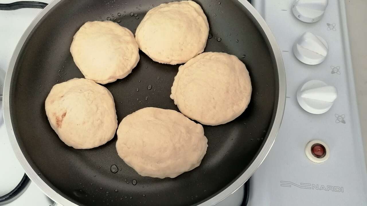 Focaccine istantanee alla nutella 3