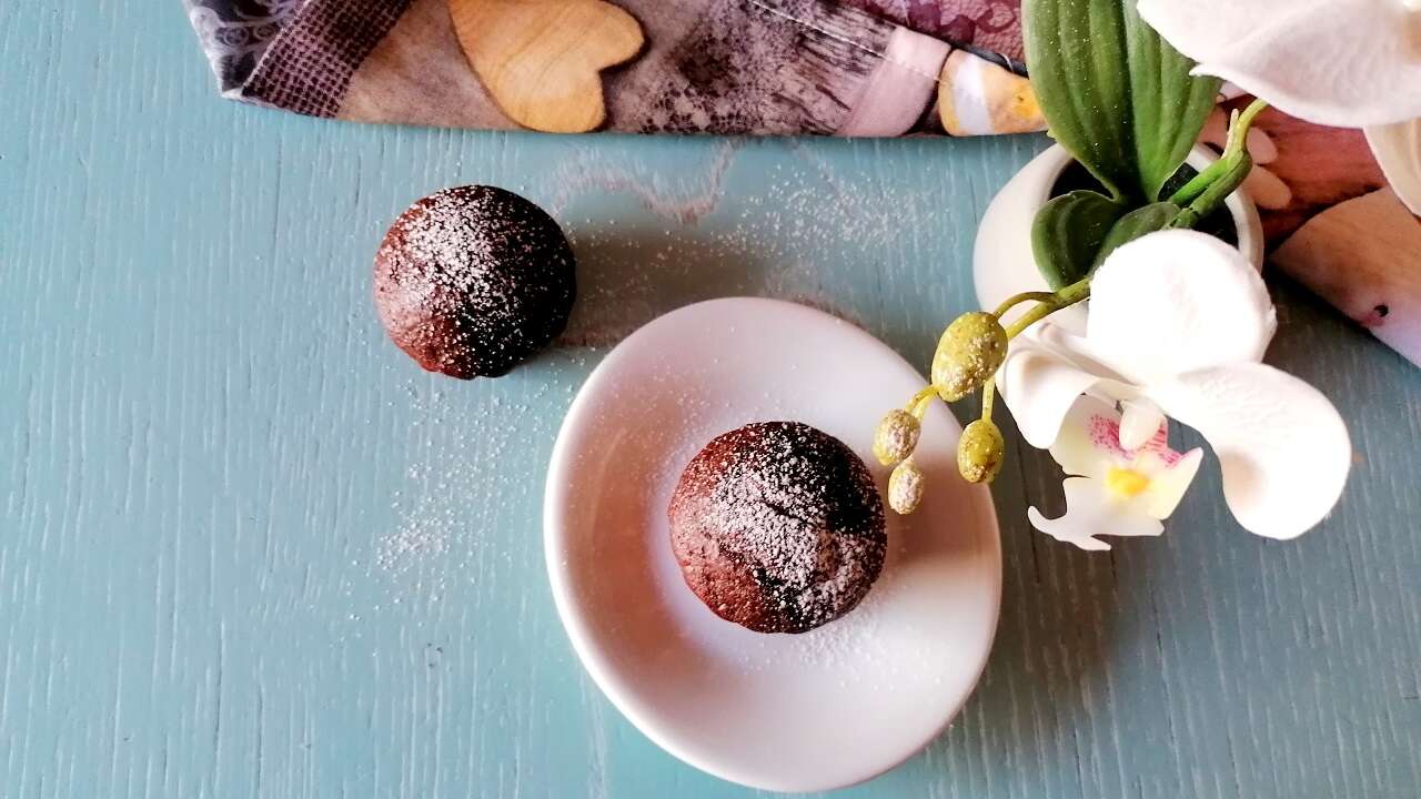 Muffin avena, miele e cacao 3