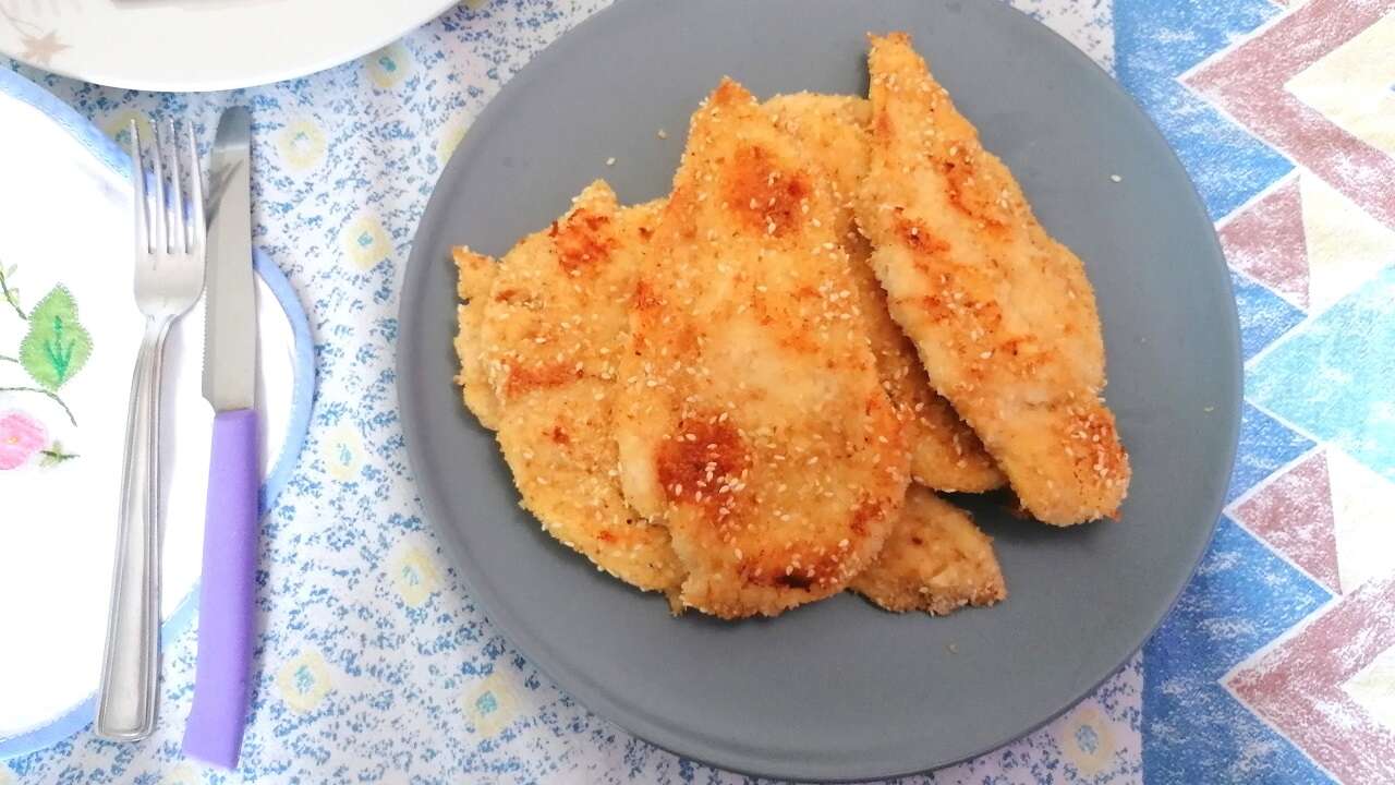 Cotolette al sesamo 3