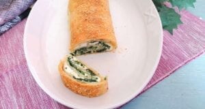 Torta salata di pasta sfoglia: 6 idee veloci Rotolo di sfoglia ricotta e spinaci 5