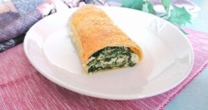 Rotolo di sfoglia ricotta e spinaci: super! Rotolo di sfoglia ricotta e spinaci