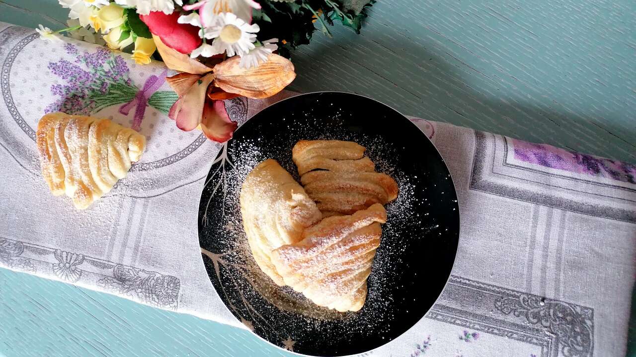 Sfogliatelle veloci alla nutella 6