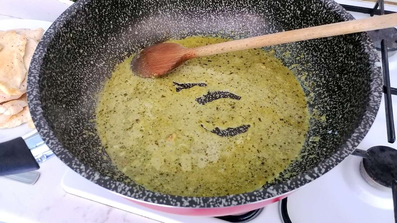 Petto di pollo al pesto 2