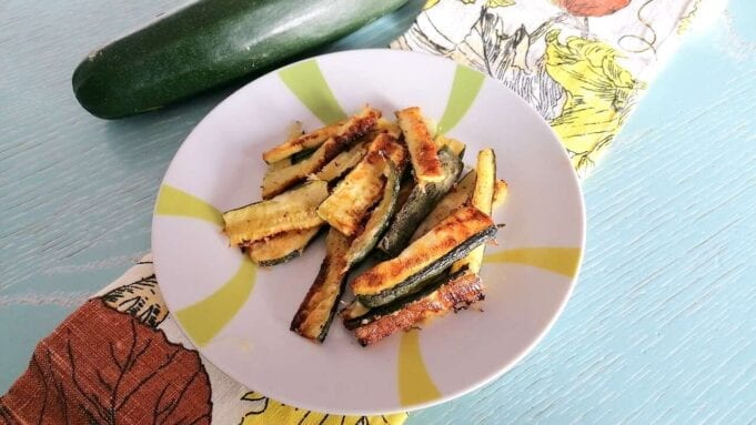 Zucchine stick al forno