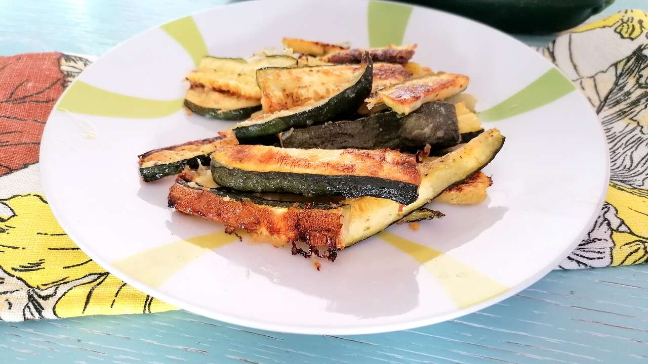 Zucchine stick al forno 5