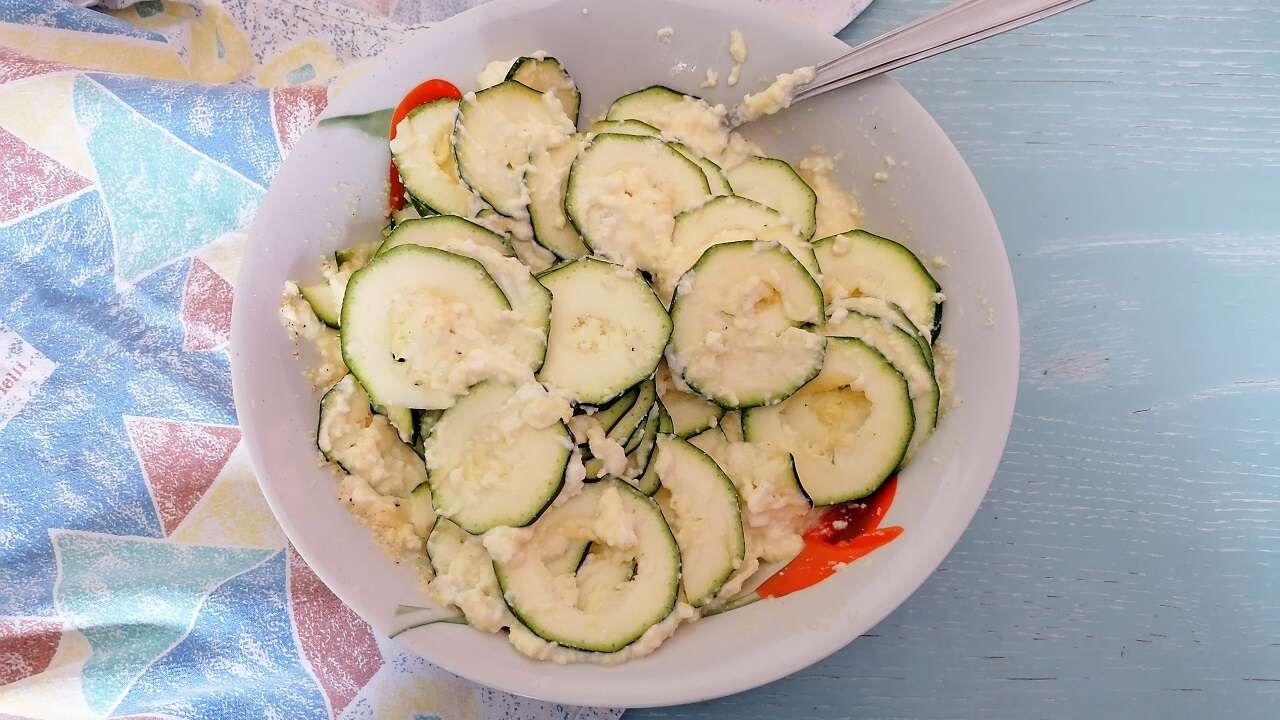 Torta salata ricotta e zucchine 1