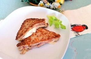 Tramezzini di carne prosciutto e formaggio