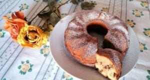 Ciambella allo yogurt variegata al cioccolato Bimby: senza glutine Ciambella allo yogurt variegata al cioccolato