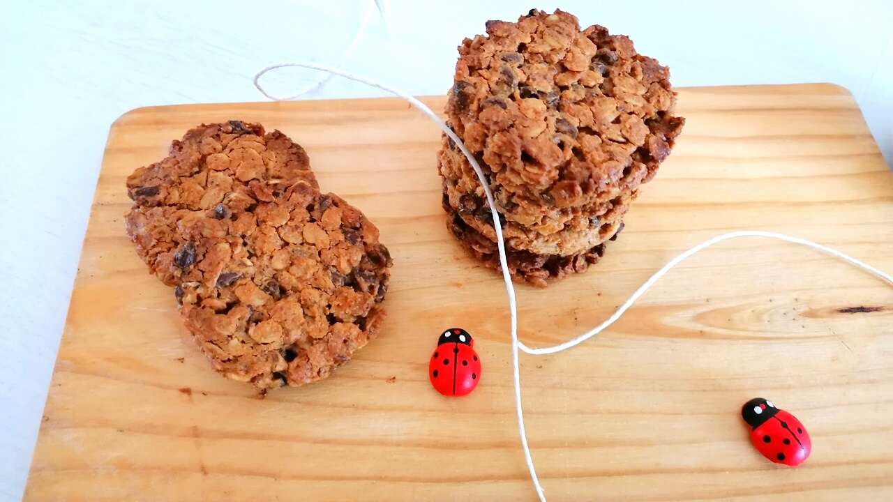 Biscotti avena e burro di arachidi 5