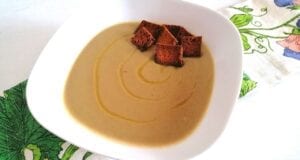 Crema vellutata di zucchine e funghi Bimby Crema vellutata di zucchine e funghi