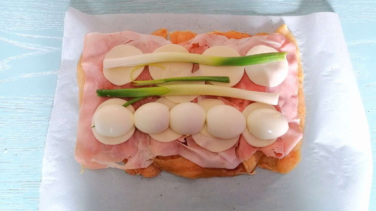 Rotolo di pollo farcito 2