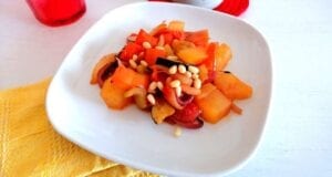 Caponata light al forno, preparazione più veloce Caponata light