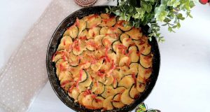 Girandola di patate e zucchine al forno, il contorno Girandola di patate e zucchine al forno
