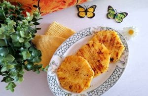 Ananas alla piastra