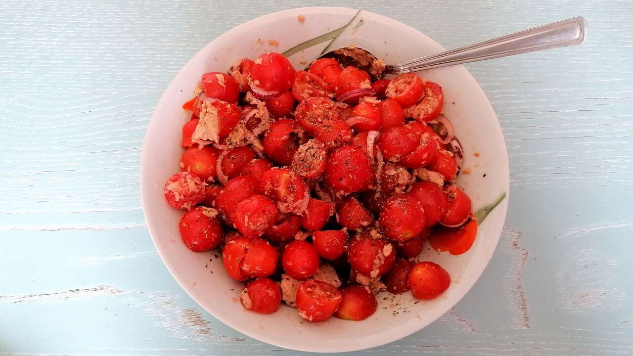 Pasta fredda con tonno e pomodorini 1