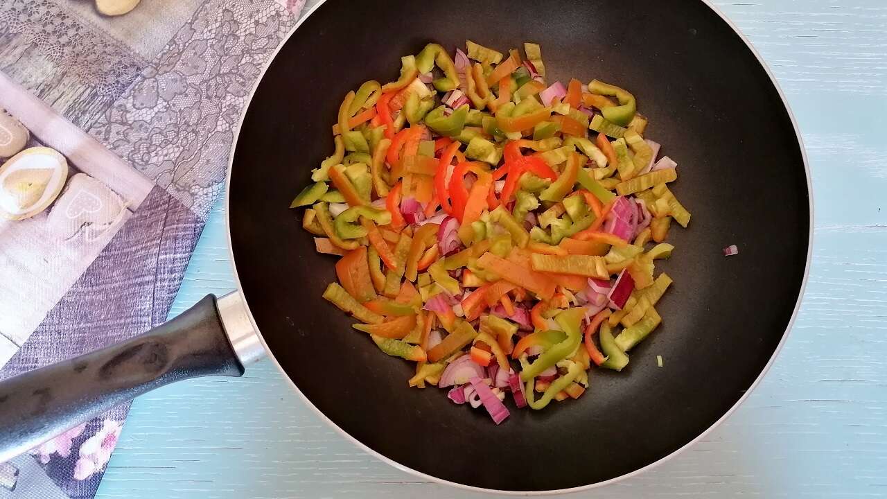 Frittata di peperoni al forno 2