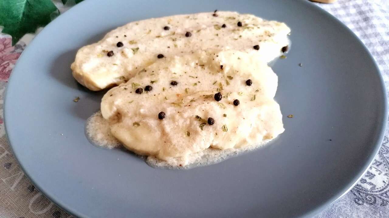 Scaloppine al latte con petto di pollo 4