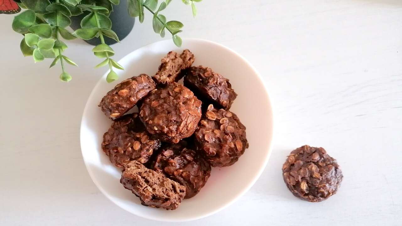 Biscotti proteici morbidi al cacao 4