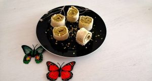 Mini girelle al pistacchio senza cottura Mini girelle al pistacchio senza cottura