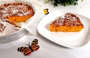 Torta di carote e cocco, senza glutine e lievito: anche Bimby