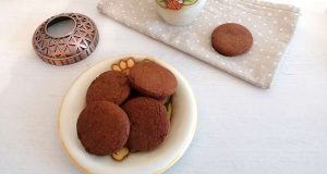 Biscotti di frolla alla nutella, per latte o tè Biscotti di frolla alla nutella