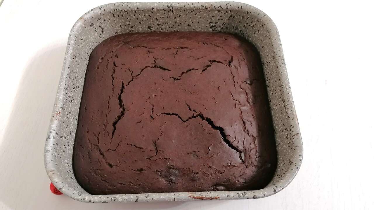 Brownies allo yogurt greco senza glutine Bimby, senza uova 2