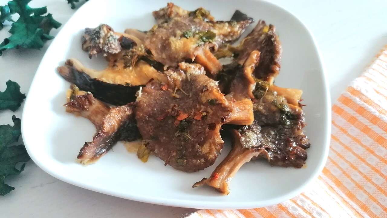 Funghi pleurotus al forno 4